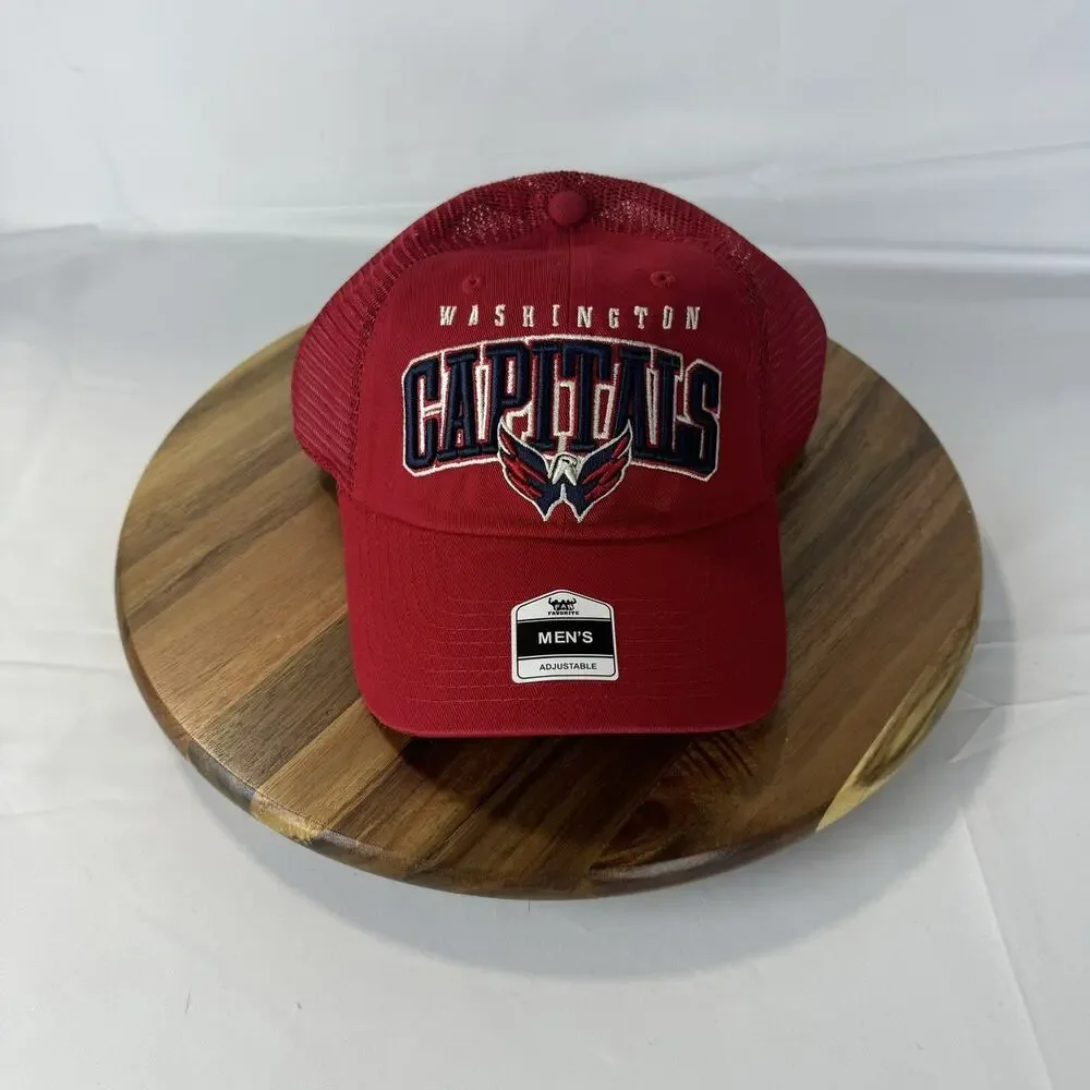 Fan Favorite Washington Capitals Embroidered Camo Hat Cap Adjustable Snapback